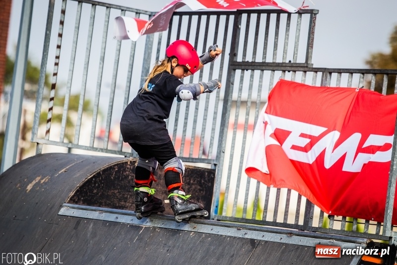 Zdjęcie w galerii na portalu naszraciborz.pl: Hit The Rail Jam na skateparku przy Zamkowej wiadomości z regionu