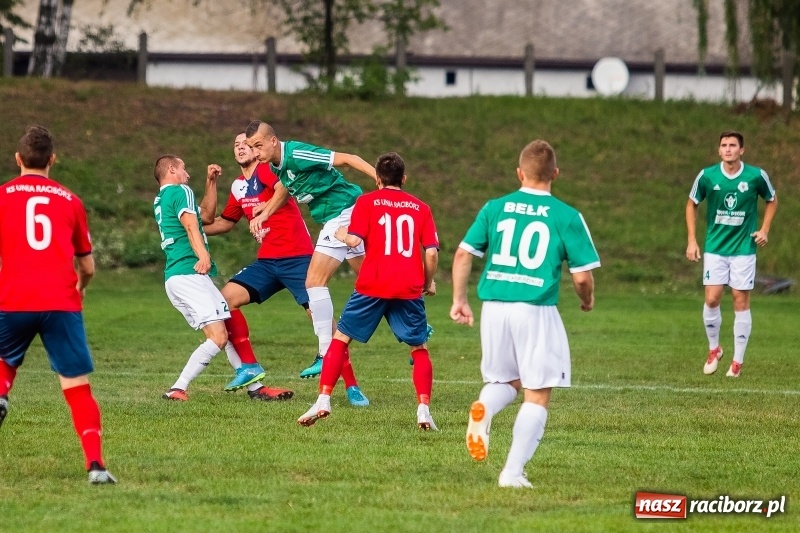 Zdjęcie w galerii na portalu naszraciborz.pl: IV liga: Unia o krok od niespodzianki. Bełk wyrównał w końcówce wiadomości z regionu