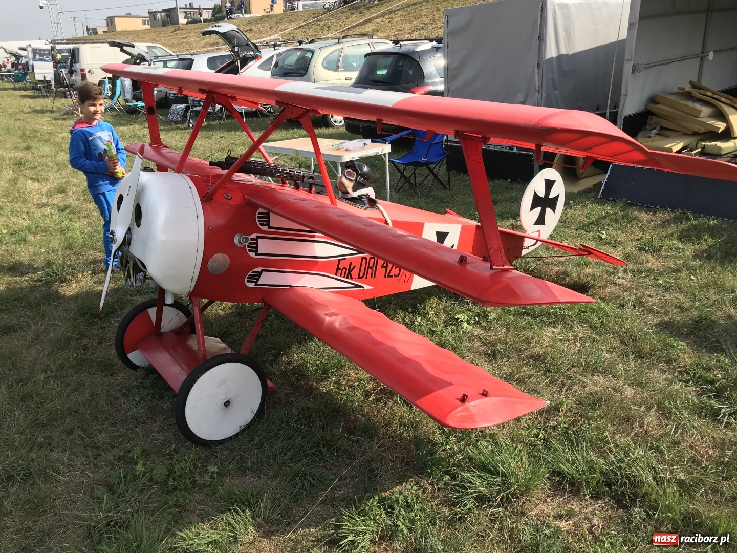 Zdjęcie w galerii na portalu naszraciborz.pl: Raciborskie Air Show pod Oborą - oglądaj na żywo wiadomości z regionu