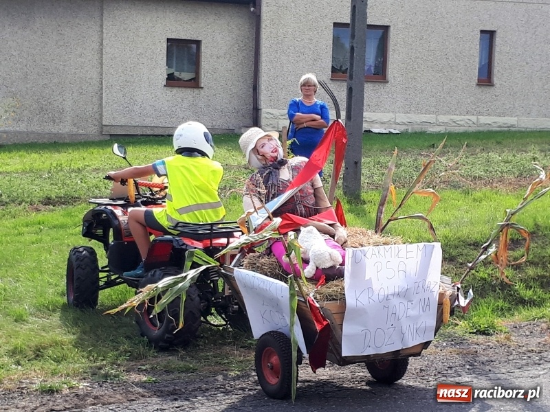 Zdjęcie w galerii na portalu naszraciborz.pl: Barwny korowód na dożynkach gminy Kornowac w Kobyli FOTO i WIDEO wiadomości z regionu