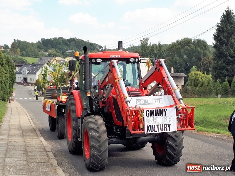 Zdjęcie w galerii na portalu naszraciborz.pl: Barwny korowód na dożynkach gminy Kornowac w Kobyli FOTO i WIDEO wiadomości z regionu