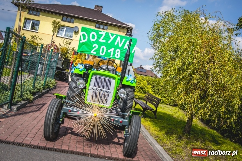 Zdjęcie w galerii na portalu naszraciborz.pl: Barwny korowód na dożynkach gminy Kornowac w Kobyli FOTO i WIDEO wiadomości z regionu