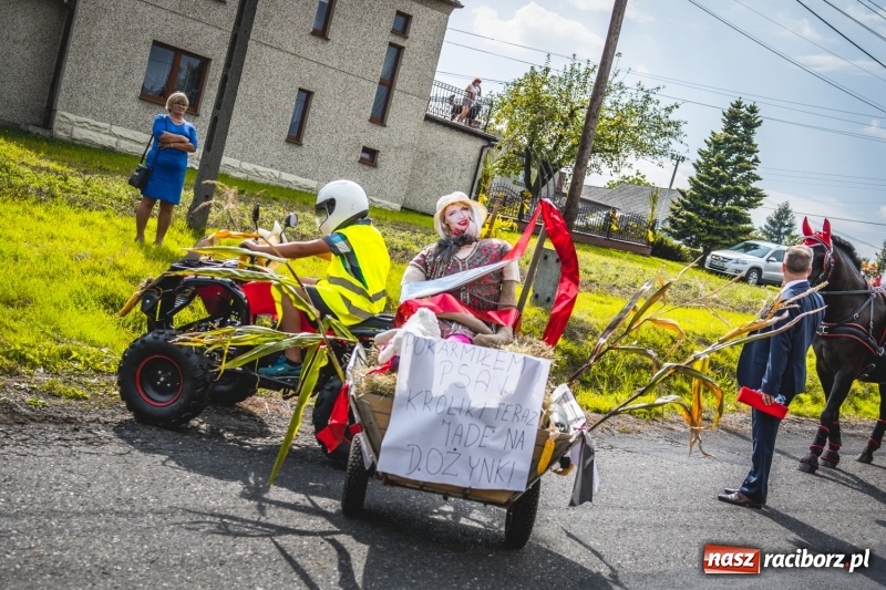 Zdjęcie w galerii na portalu naszraciborz.pl: Barwny korowód na dożynkach gminy Kornowac w Kobyli FOTO i WIDEO wiadomości z regionu