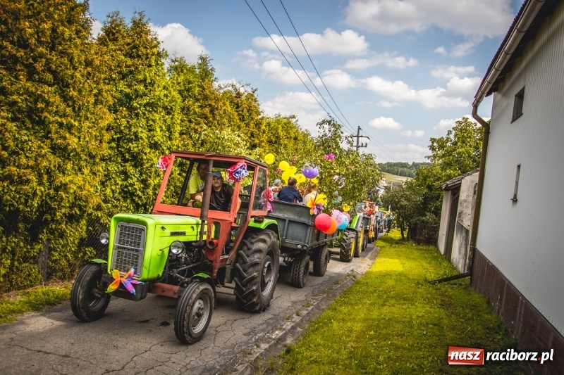 Zdjęcie w galerii na portalu naszraciborz.pl: Barwny korowód na dożynkach gminy Kornowac w Kobyli FOTO i WIDEO wiadomości z regionu