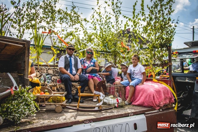 Zdjęcie w galerii na portalu naszraciborz.pl: Barwny korowód na dożynkach gminy Kornowac w Kobyli FOTO i WIDEO wiadomości z regionu