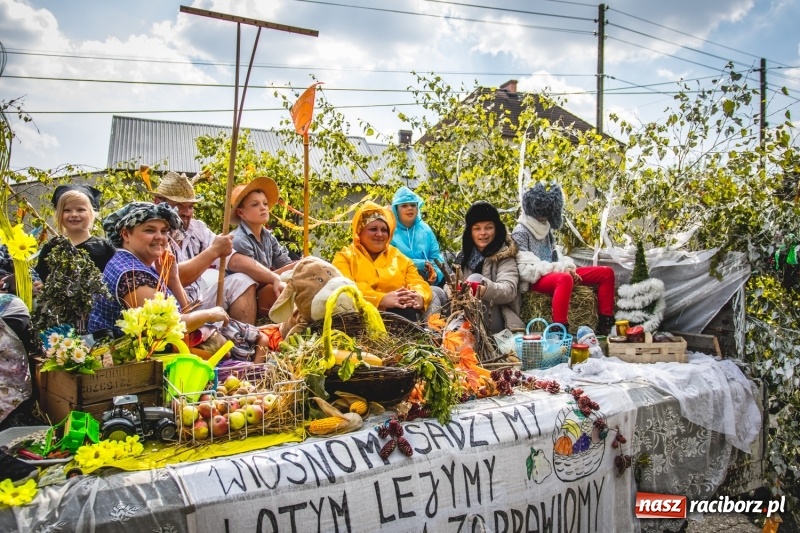 Zdjęcie w galerii na portalu naszraciborz.pl: Barwny korowód na dożynkach gminy Kornowac w Kobyli FOTO i WIDEO wiadomości z regionu