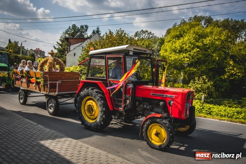 Zdjęcie w galerii na portalu naszraciborz.pl: Barwny korowód na dożynkach gminy Kornowac w Kobyli FOTO i WIDEO wiadomości z regionu
