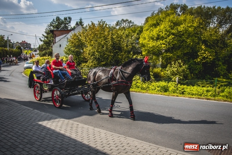 Zdjęcie w galerii na portalu naszraciborz.pl: Barwny korowód na dożynkach gminy Kornowac w Kobyli FOTO i WIDEO wiadomości z regionu