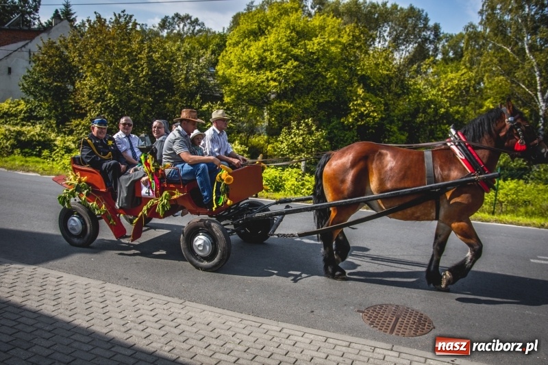 Zdjęcie w galerii na portalu naszraciborz.pl: Barwny korowód na dożynkach gminy Kornowac w Kobyli FOTO i WIDEO wiadomości z regionu