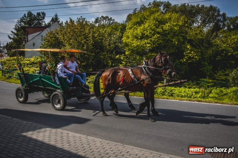 Zdjęcie w galerii na portalu naszraciborz.pl: Barwny korowód na dożynkach gminy Kornowac w Kobyli FOTO i WIDEO wiadomości z regionu