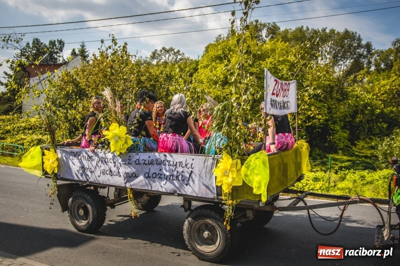 Zdjęcie w galerii na portalu naszraciborz.pl: Barwny korowód na dożynkach gminy Kornowac w Kobyli FOTO i WIDEO wiadomości z regionu