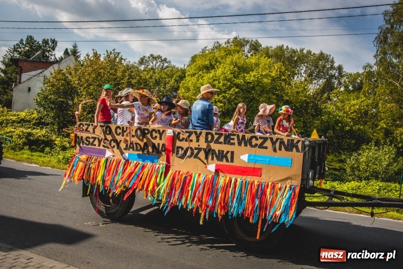 Zdjęcie w galerii na portalu naszraciborz.pl: Barwny korowód na dożynkach gminy Kornowac w Kobyli FOTO i WIDEO wiadomości z regionu
