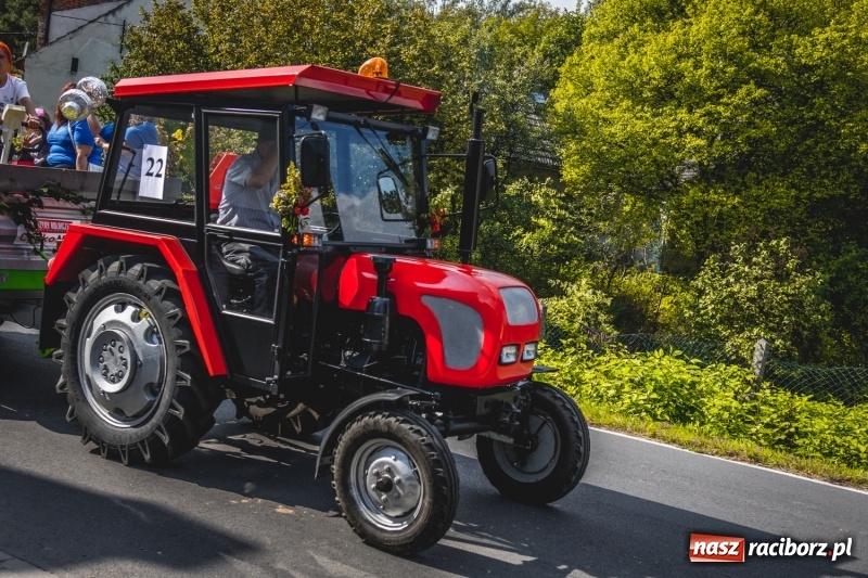 Zdjęcie w galerii na portalu naszraciborz.pl: Barwny korowód na dożynkach gminy Kornowac w Kobyli FOTO i WIDEO wiadomości z regionu