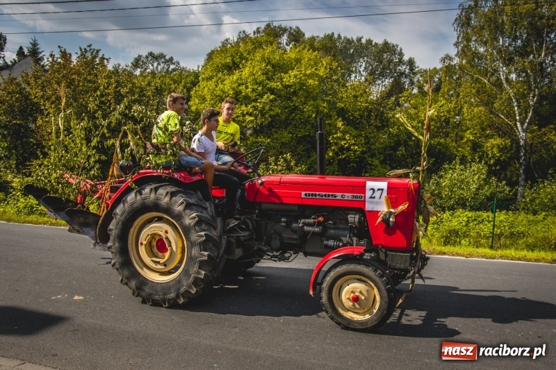 Zdjęcie w galerii na portalu naszraciborz.pl: Barwny korowód na dożynkach gminy Kornowac w Kobyli FOTO i WIDEO wiadomości z regionu