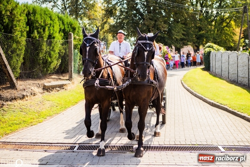 Zdjęcie w galerii na portalu naszraciborz.pl: Dożynki w Samborowicach. Sołtys na hoverboardzie, reszta w korowodzie  wiadomości z regionu