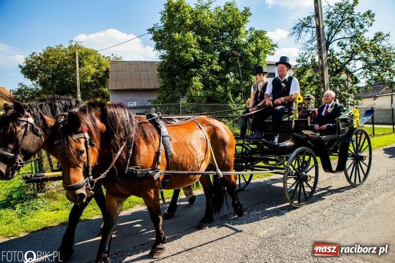 Zdjęcie w galerii na portalu naszraciborz.pl: Dożynki gminy Krzyżanowice. W Roszkowie jak na karnawale w Rio wiadomości z regionu