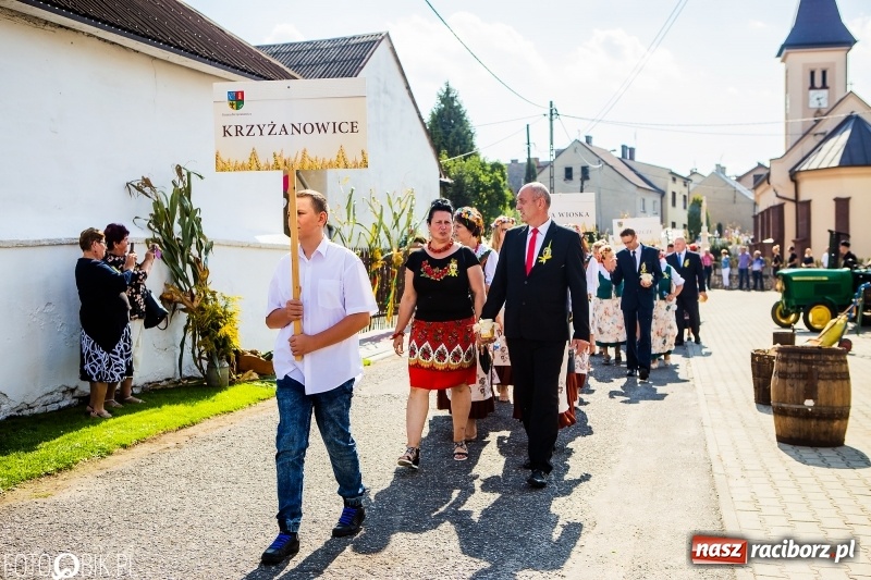 Zdjęcie w galerii na portalu naszraciborz.pl: Dożynki gminy Krzyżanowice. W Roszkowie jak na karnawale w Rio wiadomości z regionu
