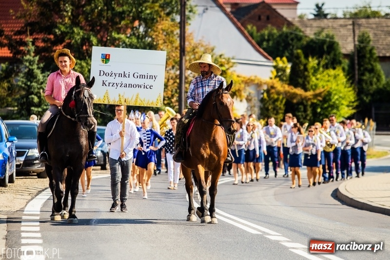 Zdjęcie w galerii na portalu naszraciborz.pl: Dożynki gminy Krzyżanowice. W Roszkowie jak na karnawale w Rio wiadomości z regionu
