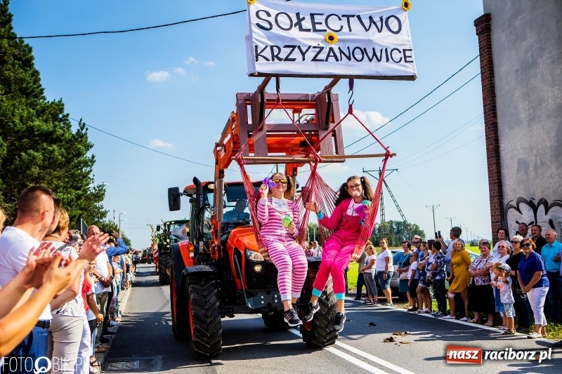 Zdjęcie w galerii na portalu naszraciborz.pl: Dożynki gminy Krzyżanowice. W Roszkowie jak na karnawale w Rio wiadomości z regionu