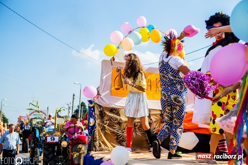 Zdjęcie w galerii na portalu naszraciborz.pl: Dożynki gminy Krzyżanowice. W Roszkowie jak na karnawale w Rio wiadomości z regionu