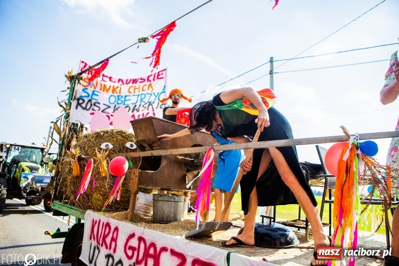 Zdjęcie w galerii na portalu naszraciborz.pl: Dożynki gminy Krzyżanowice. W Roszkowie jak na karnawale w Rio wiadomości z regionu