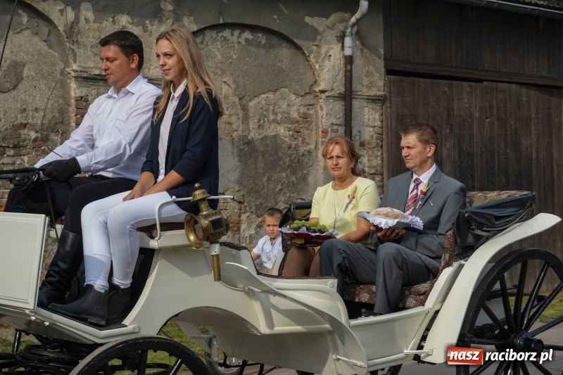 Zdjęcie w galerii na portalu naszraciborz.pl: Dożynki w Gamowie. Rodzinne dziękowanie za plony  wiadomości z regionu