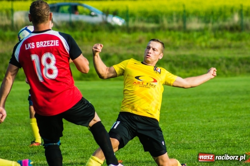 Zdjęcie w galerii na portalu naszraciborz.pl: Pewność siebie bywa zgubna. Brzezie pierwszym pogromcą Nowej Wsi wiadomości z regionu