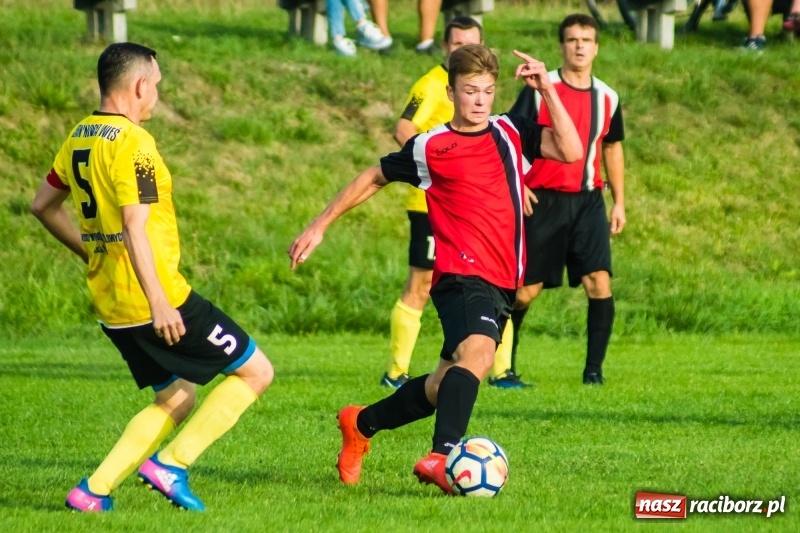 Zdjęcie w galerii na portalu naszraciborz.pl: Pewność siebie bywa zgubna. Brzezie pierwszym pogromcą Nowej Wsi wiadomości z regionu