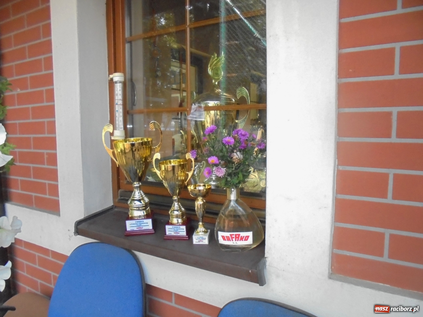 Zdjęcie w galerii na portalu naszraciborz.pl: Puchar Związku Zawodowego Rafako dla Grzegorza Rybińskiego wiadomości z regionu