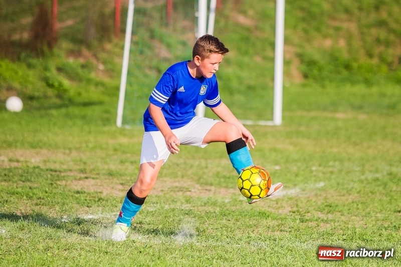 Zdjęcie w galerii na portalu naszraciborz.pl: Pewna wygrana orlików Salosu Pogrzebień nad kuźniańską Stalą wiadomości z regionu