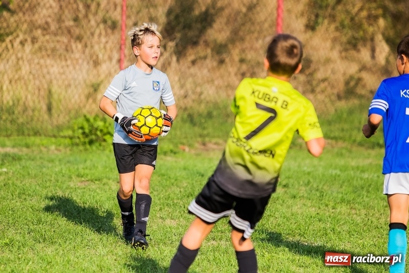 Zdjęcie w galerii na portalu naszraciborz.pl: Pewna wygrana orlików Salosu Pogrzebień nad kuźniańską Stalą wiadomości z regionu