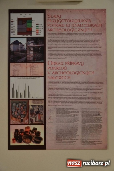 Zdjęcie w galerii na portalu naszraciborz.pl: Przy książęcym stole - wernisaż z degustacją potraw na Zamku Piastowskim wiadomości z regionu