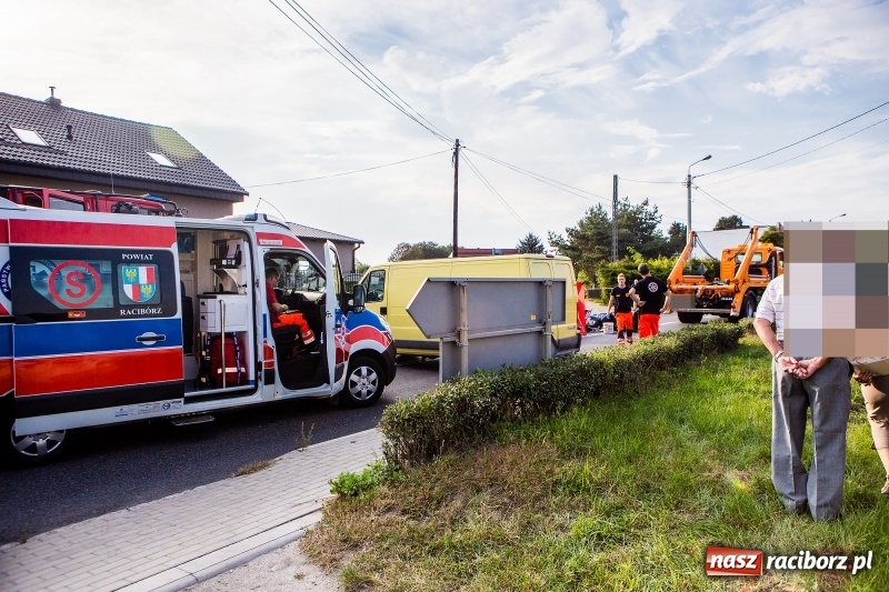Zdjęcie w galerii na portalu naszraciborz.pl: DK 45. Śmiertelny wypadek na ulicy Kozielskiej w Raciborzu  wiadomości z regionu
