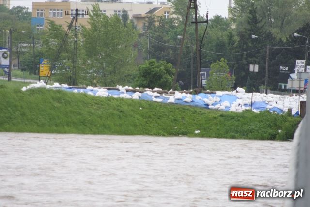 Zdjęcie w galerii na portalu naszraciborz.pl: Racibórz po niespokojnej nocy. Zdjęcia. wiadomości z regionu