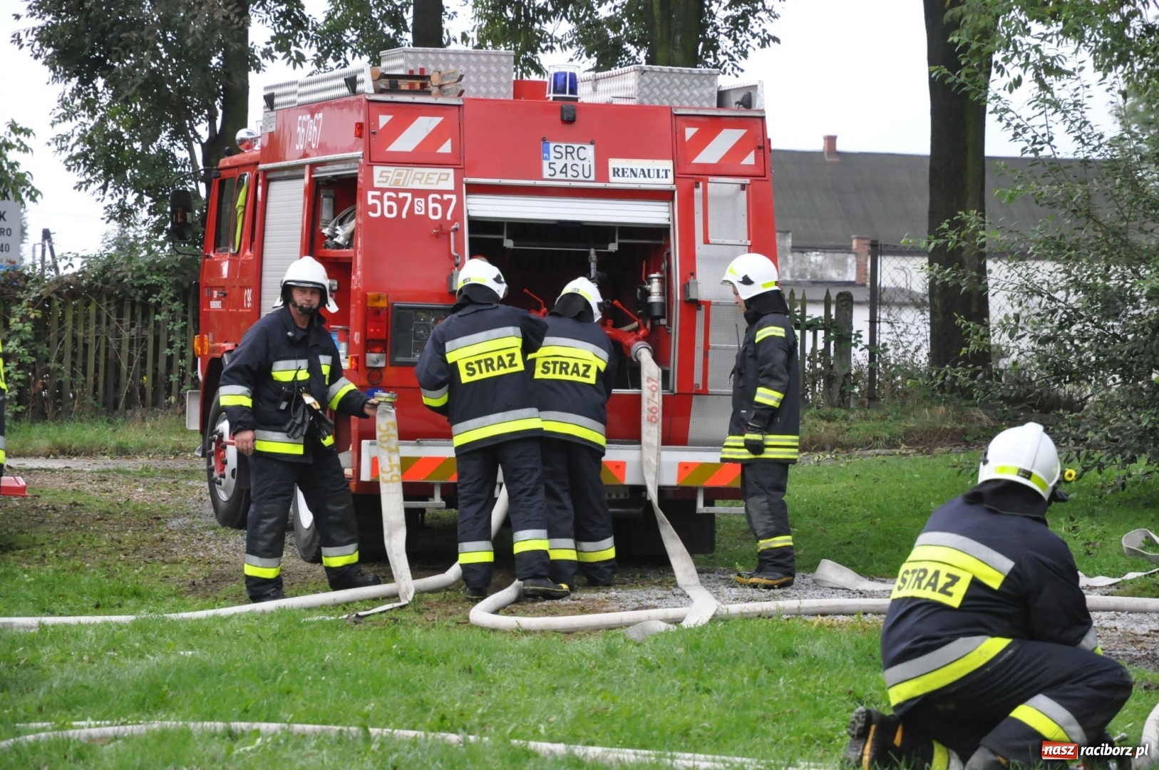 Zdjęcie w galerii na portalu naszraciborz.pl: Pożar w domu seniora! Polsko-czeskie ćwiczenia bojowe w Zabełkowie FOTO i WIDEO wiadomości z regionu