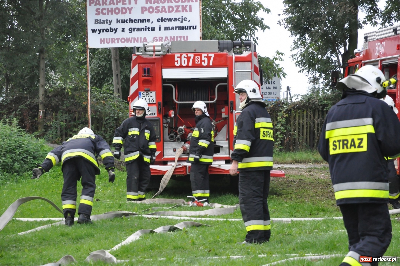 Zdjęcie w galerii na portalu naszraciborz.pl: Pożar w domu seniora! Polsko-czeskie ćwiczenia bojowe w Zabełkowie FOTO i WIDEO wiadomości z regionu