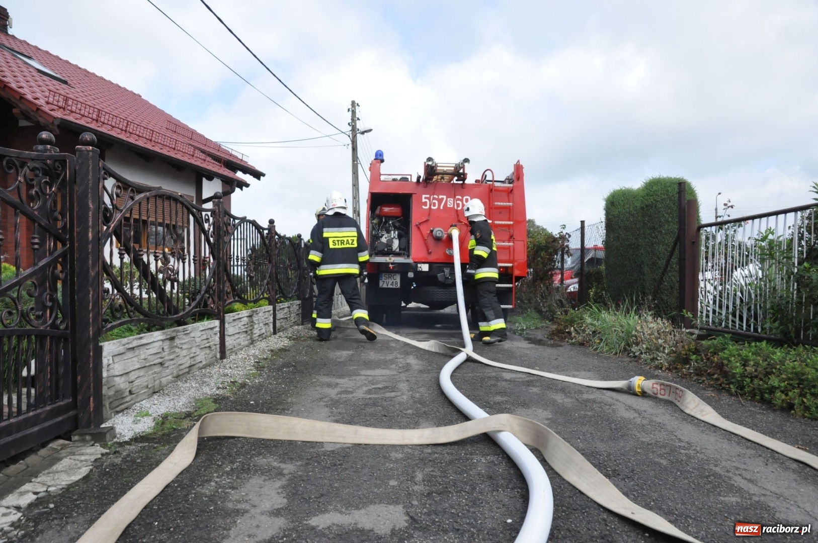 Zdjęcie w galerii na portalu naszraciborz.pl: Pożar w domu seniora! Polsko-czeskie ćwiczenia bojowe w Zabełkowie FOTO i WIDEO wiadomości z regionu