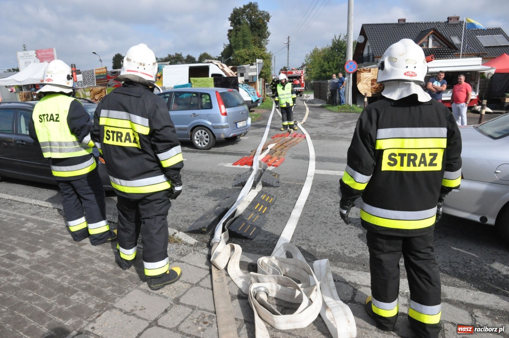 Zdjęcie w galerii na portalu naszraciborz.pl: Pożar w domu seniora! Polsko-czeskie ćwiczenia bojowe w Zabełkowie FOTO i WIDEO wiadomości z regionu