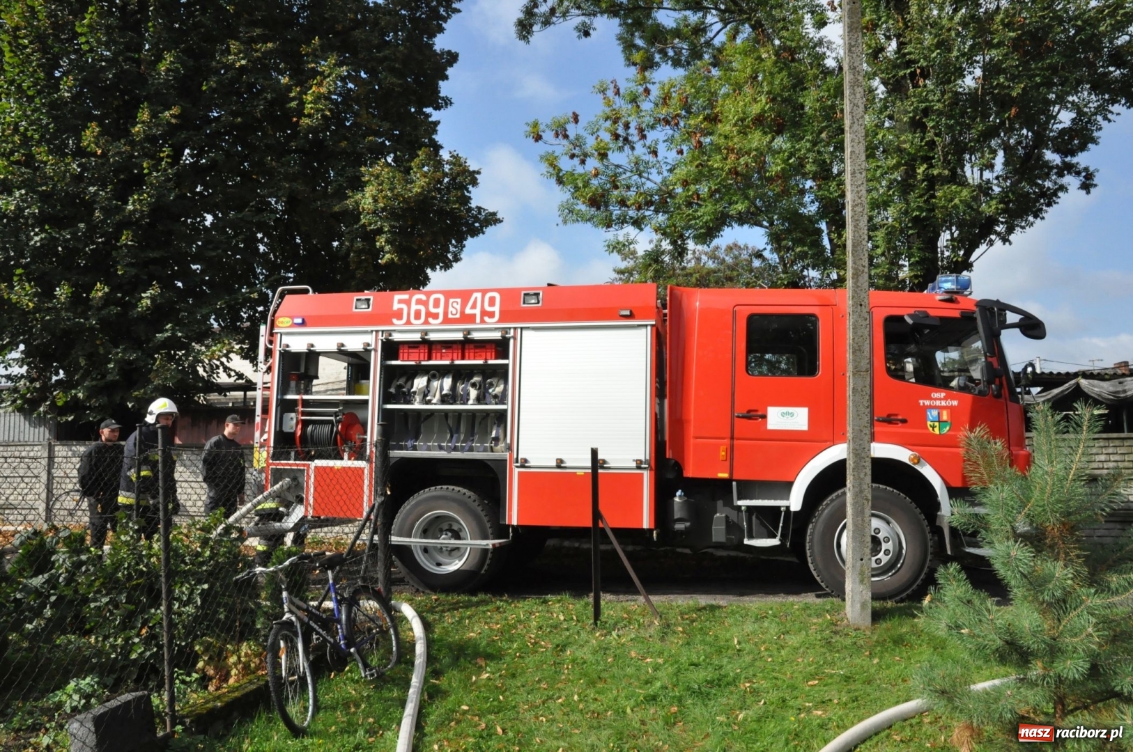 Zdjęcie w galerii na portalu naszraciborz.pl: Pożar w domu seniora! Polsko-czeskie ćwiczenia bojowe w Zabełkowie FOTO i WIDEO wiadomości z regionu