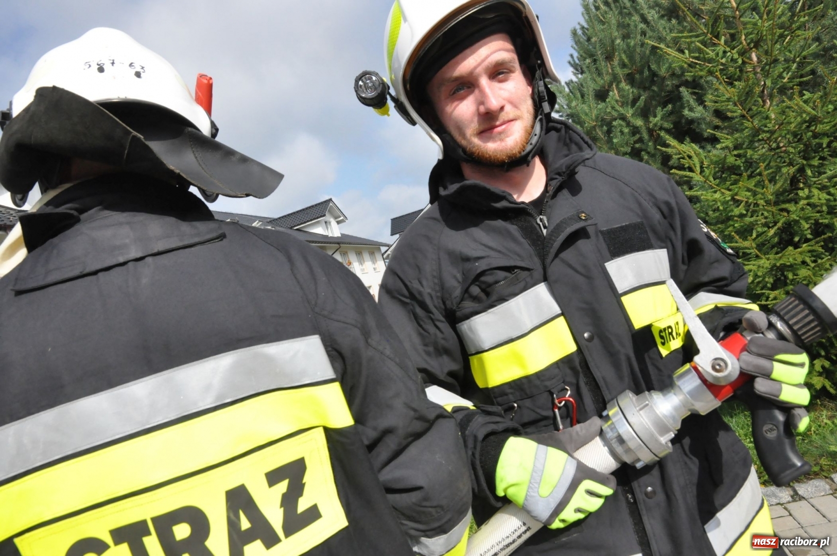 Zdjęcie w galerii na portalu naszraciborz.pl: Pożar w domu seniora! Polsko-czeskie ćwiczenia bojowe w Zabełkowie FOTO i WIDEO wiadomości z regionu