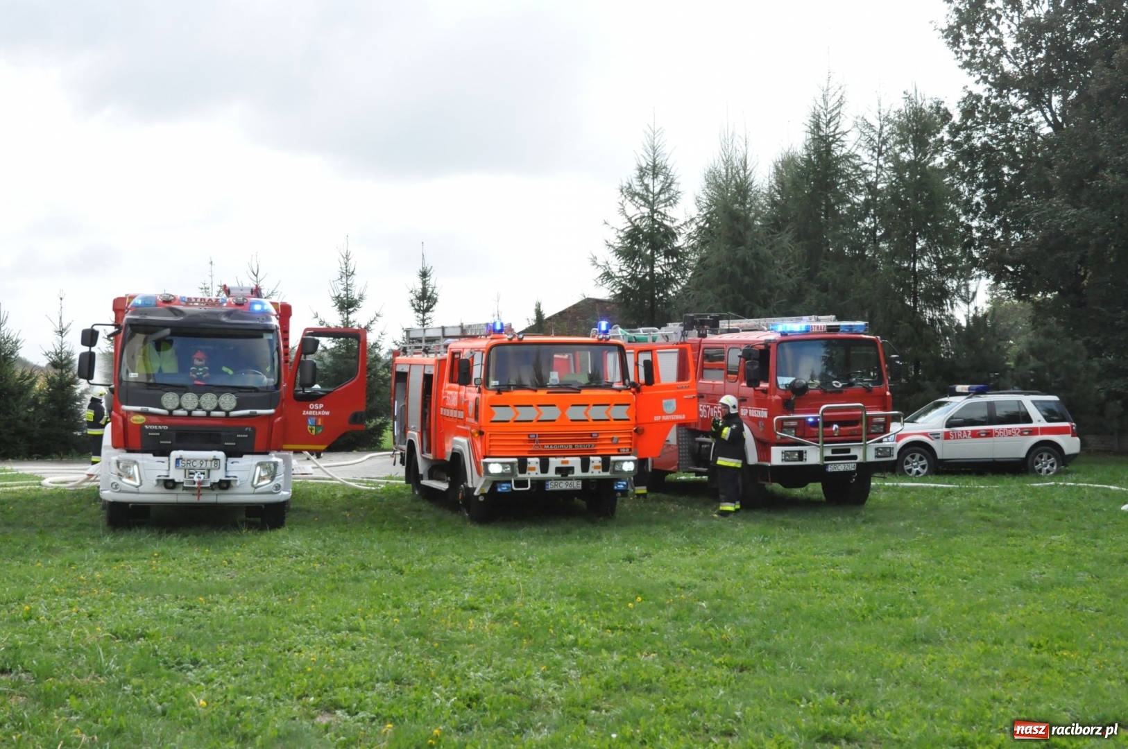 Zdjęcie w galerii na portalu naszraciborz.pl: Pożar w domu seniora! Polsko-czeskie ćwiczenia bojowe w Zabełkowie FOTO i WIDEO wiadomości z regionu