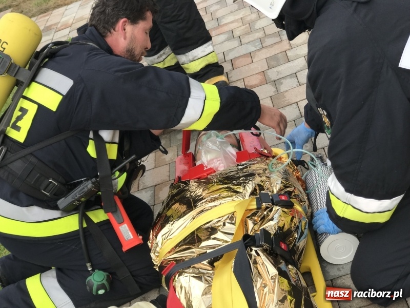 Zdjęcie w galerii na portalu naszraciborz.pl: Pożar w domu seniora! Polsko-czeskie ćwiczenia bojowe w Zabełkowie FOTO i WIDEO wiadomości z regionu