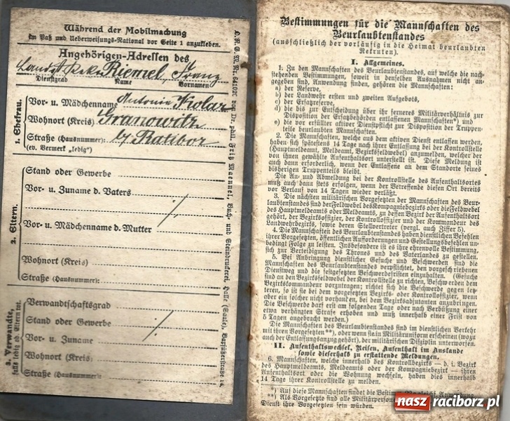 Zdjęcie w galerii na portalu naszraciborz.pl: II Rzesza pęka. Zaostrza się konflikt polsko-niemiecki wiadomości z regionu