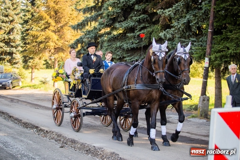 Zdjęcie w galerii na portalu naszraciborz.pl: Parafia Łubowice świętuje dożynki. Korowód ruszył z Grzegorzowic  wiadomości z regionu