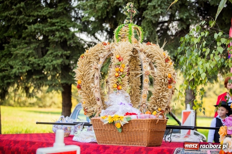 Zdjęcie w galerii na portalu naszraciborz.pl: Parafia Łubowice świętuje dożynki. Korowód ruszył z Grzegorzowic  wiadomości z regionu