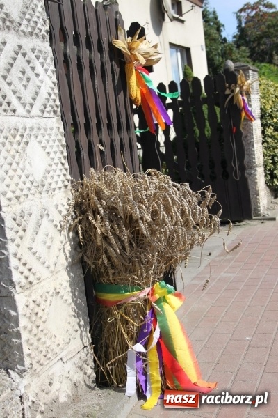 Zdjęcie w galerii na portalu naszraciborz.pl: Wieś ustrojona, do drogi gotowi. Jubileuszowe dożynki w Pawłowie  wiadomości z regionu