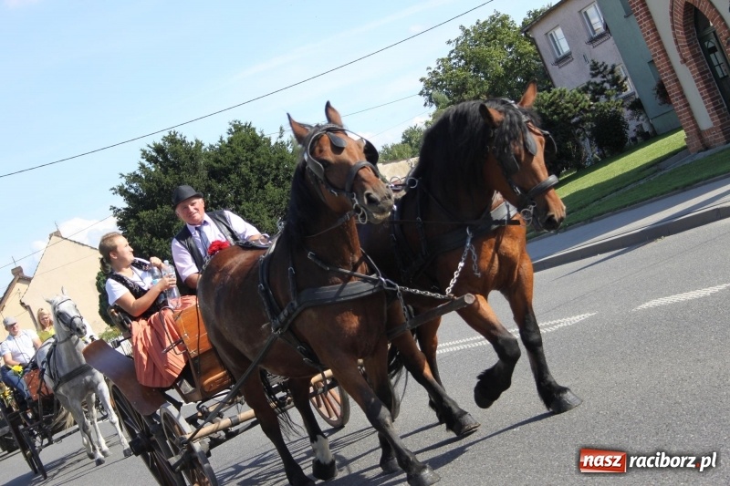 Zdjęcie w galerii na portalu naszraciborz.pl: Wieś ustrojona, do drogi gotowi. Jubileuszowe dożynki w Pawłowie  wiadomości z regionu