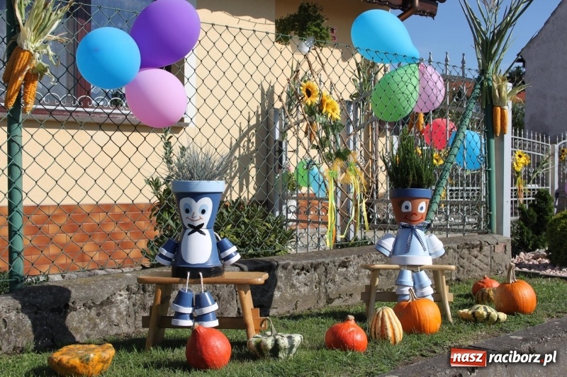 Zdjęcie w galerii na portalu naszraciborz.pl: Wieś ustrojona, do drogi gotowi. Jubileuszowe dożynki w Pawłowie  wiadomości z regionu