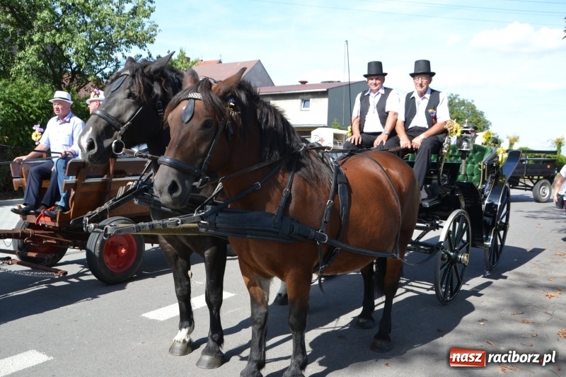 Zdjęcie w galerii na portalu naszraciborz.pl: Słoneczny patrol i delegacja z NFZ na dożynkach w Bieńkowicach  wiadomości z regionu