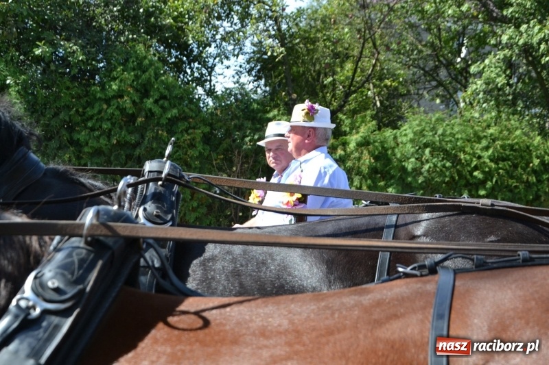 Zdjęcie w galerii na portalu naszraciborz.pl: Słoneczny patrol i delegacja z NFZ na dożynkach w Bieńkowicach  wiadomości z regionu